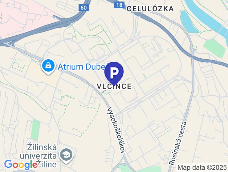 Dlhodobý prenájom garážového parkovacieho státia v Europalace, Žilina