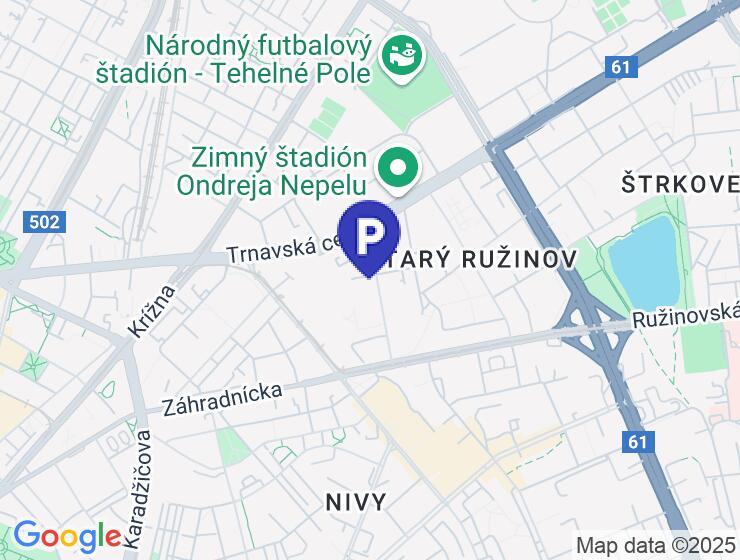 Dlhodobý prenájom garážového státia na Jégeho aleji 6