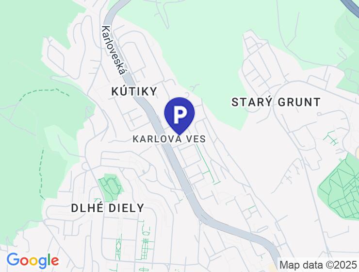 Dlhodobý prenájom garážového státia v Karlovej Vsi, Bratislava