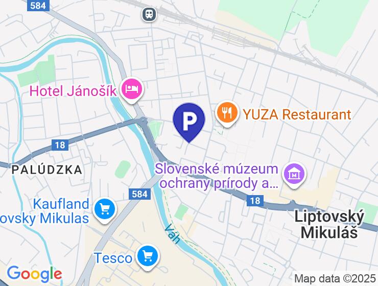 Dlhodobý prenájom garážového státia v Liptovskom Mikuláši