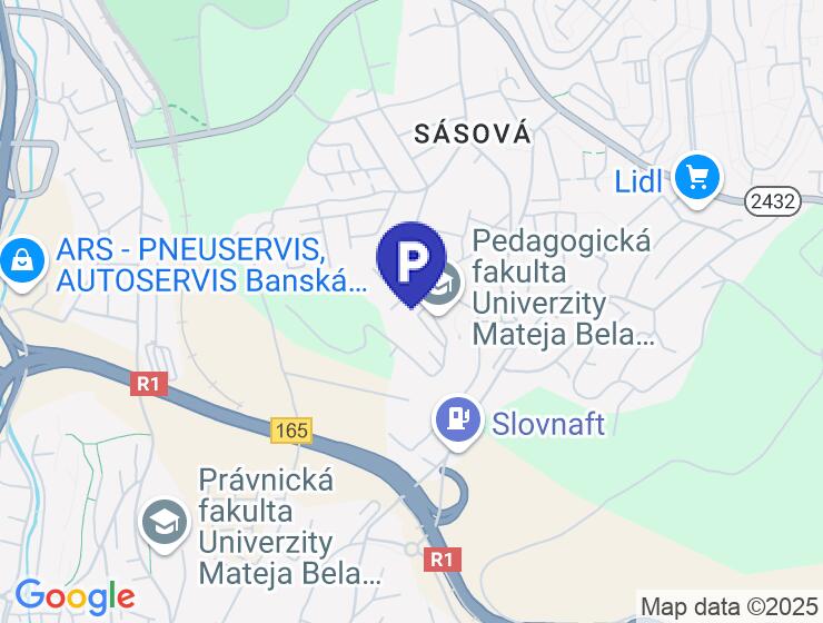 Dlhodobý prenájom murované garáže na Ružovej ulici v Banskej Bystrici