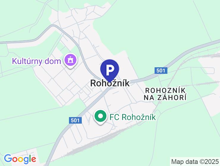 Dlhodobý prenájom panelovej garáže v Rohožníku