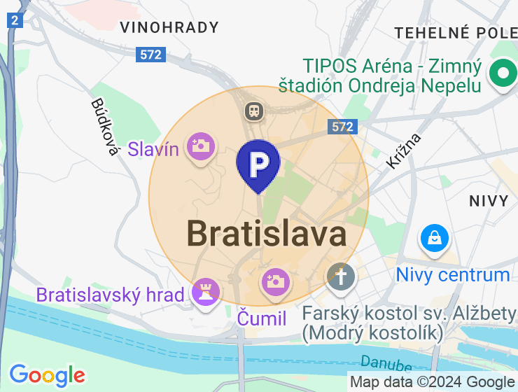 Hľadám - parkovacie miesto v blízkosti Hodžovho Námestia v Ba