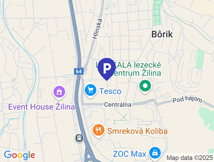 Dlhodobý prenájom parkovacieho miesta na Bajzovej ulici