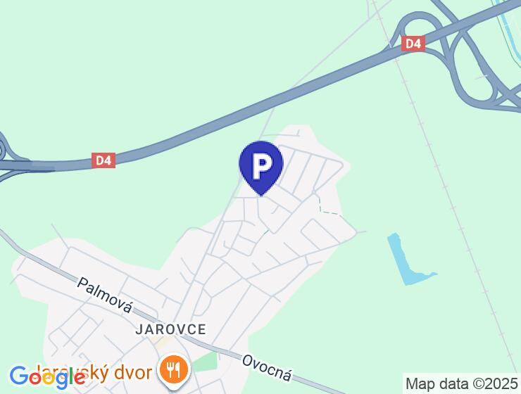 Dlhodobý prenájom parkovacieho miesta v Bratislave-Jarovciach