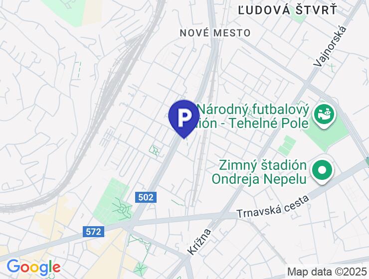 Dlhodobý prenájom parkovacieho miesta v garáži Urban Residence