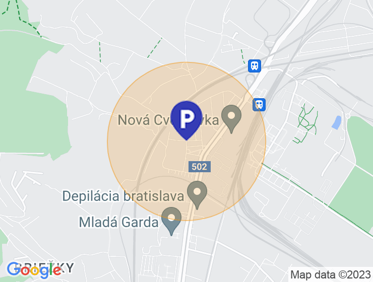 Dlhodobý prenájom parkovacieho miesta