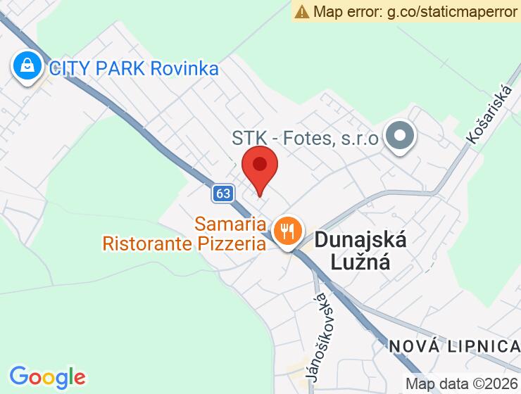 Dlhodobý prenájom parkovacieho státia v Dunajskej Lužnej