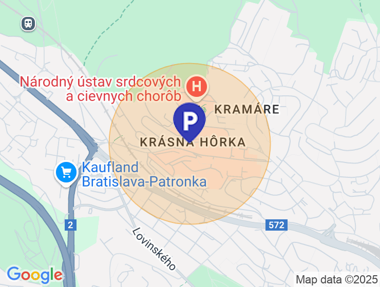 Hladam - dlhodobý prenájom parkovania, BA, Kramáre