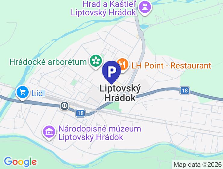 Dlhodobý prenájom priestrannej garáže 25 m² v Liptovskom Hrádku