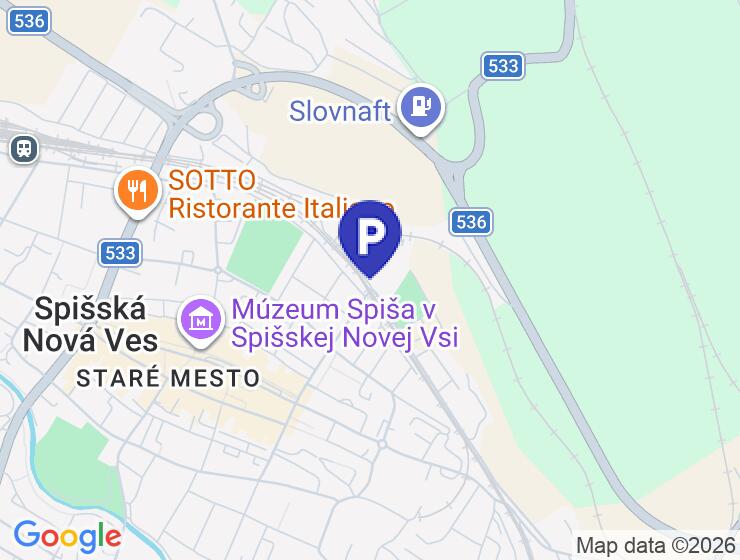 Dlhodobý prenájom väčšej garáže v Spišskej Novej Vsi