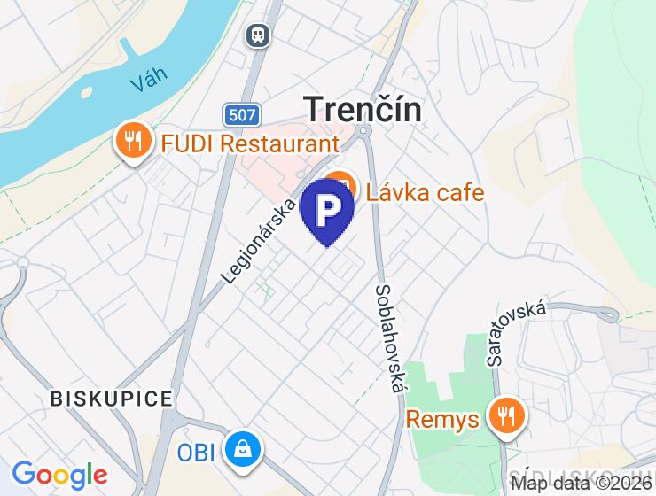 Dlhodobý prenájom vnútorného parkovacieho miesta v Trenčíne