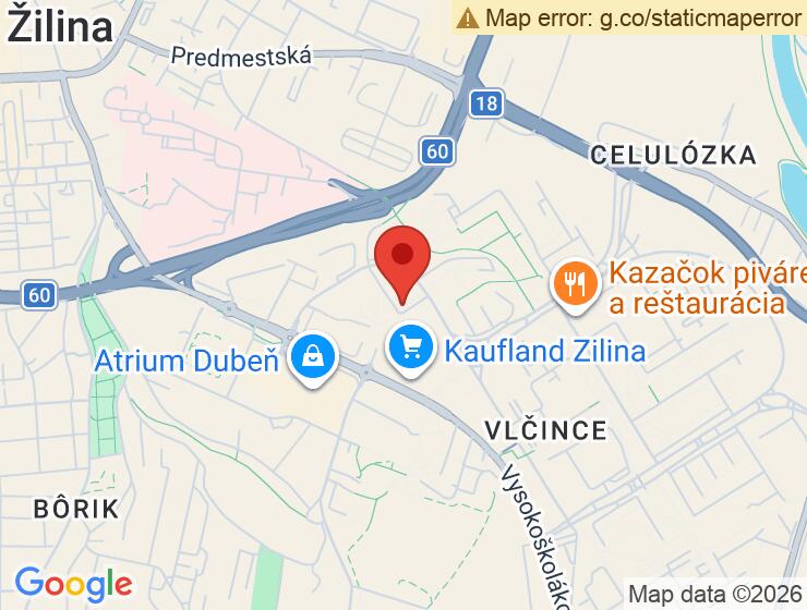 Dlhodobý prenájom vnútorného parkovacieho miesta v Žiline