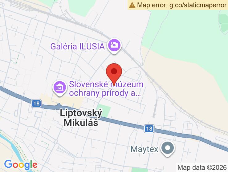 Dlhodobý prenájom vonkajšieho parkovacieho miesta v Liptovskom Mikuláši