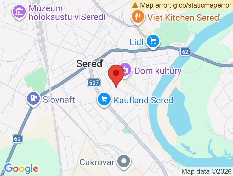 Dlhodobý prenájom vonkajšieho parkovacieho miesta v Meander Sereď