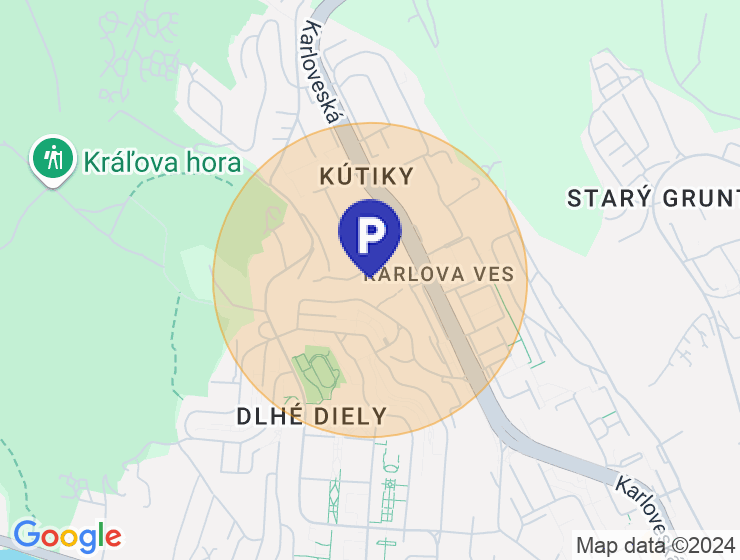 Dopyt: Garazove statie v Karlovke