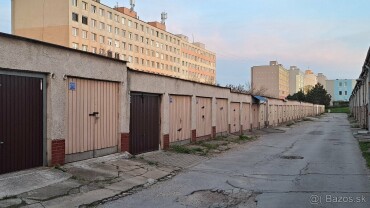 Na predaj garáž na Lomonosovovej ulici