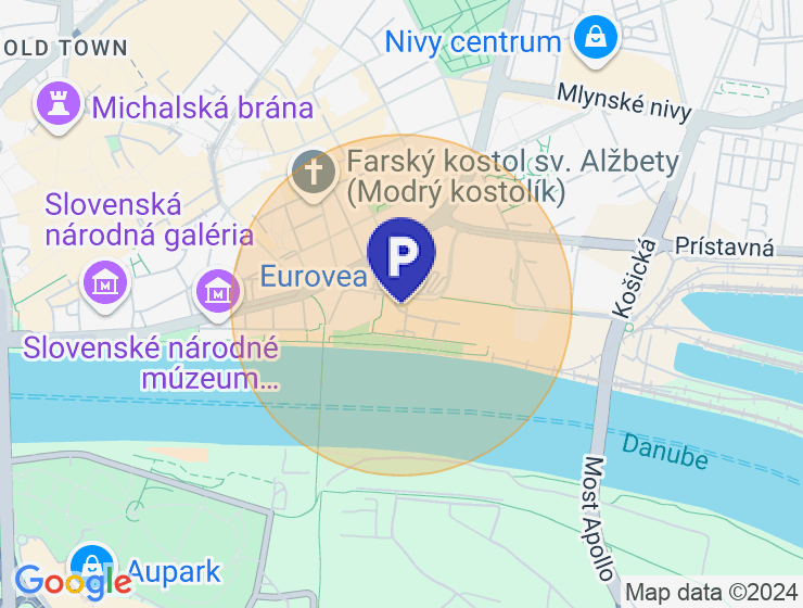 Hladam Eurovea garáž