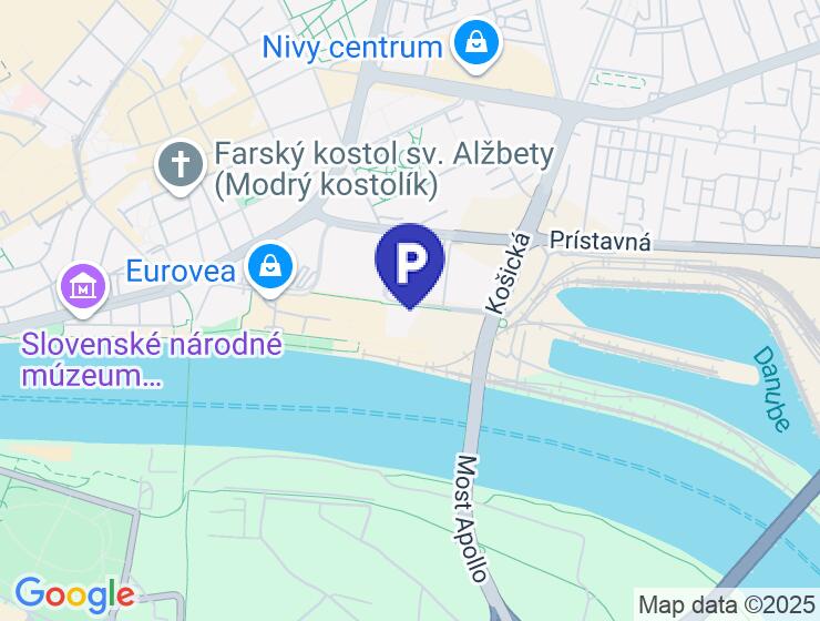 Prenajmem 2 parkovacie miesta v centre Eurovea, BA