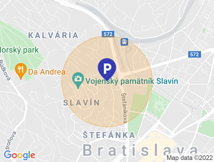 Hladam parking v okoli Frana Krala, Bratislava