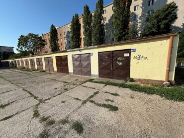 Na predaj samostatná garáž na Varšavskej ulici v Bratislave