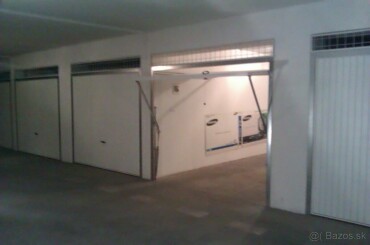 Samostatná garáž na prenájom v Bratislave Ružinove