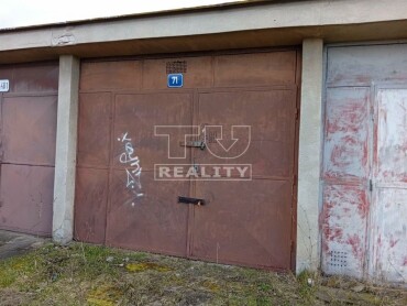 Na predaj murovaná garáž 19m2 na Bezručovej ulici v Trenčíne