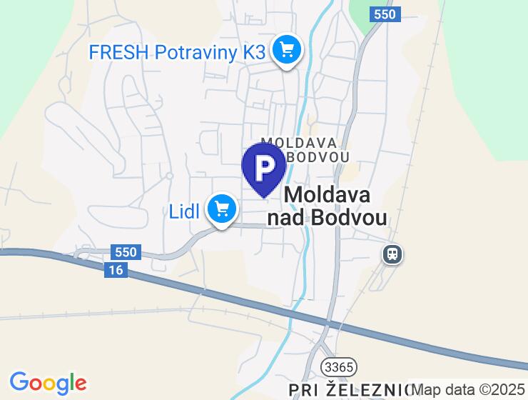 Garáž 19 m² s montážnou jamou a elektrinou na predaj v Moldave n/B