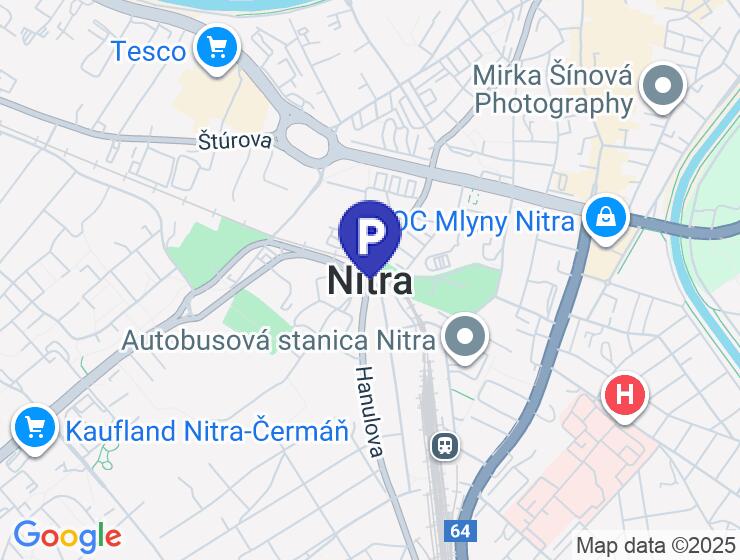 Garáž a parkovacie miesto na prenájom v Nitre