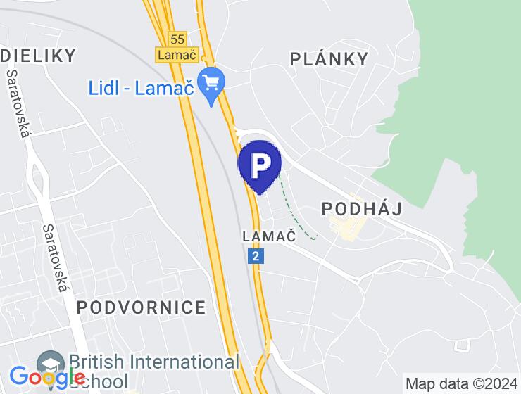 Garáž Lamač Heyrovského