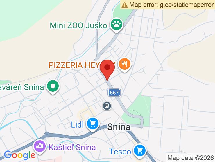 Garáž na dlhodobý prenájom na Študentskej ulici v Snine