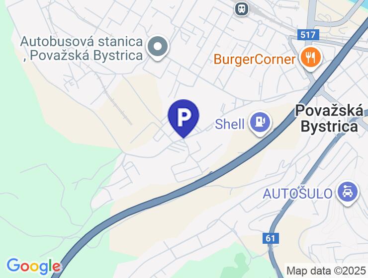 Garáž na dlhodobý prenájom v Považskej Bystrici, Kukučínová