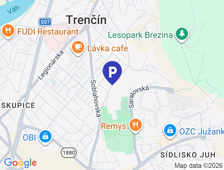 Garáž na predaj na Cintorínskej ulici v Trenčíne
