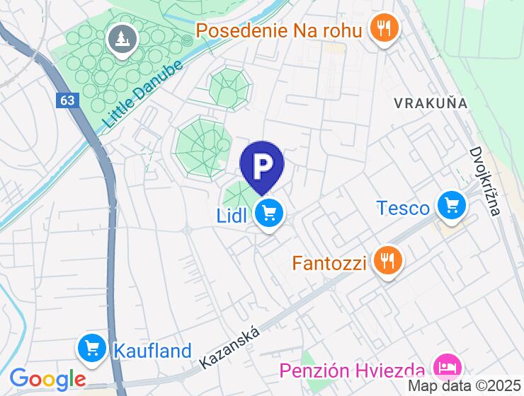 Garáž na predaj na Lotyšskej ulici v Ružinove