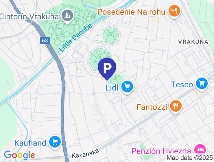 Garáž na predaj na Lotyšskej ulici v Ružinove