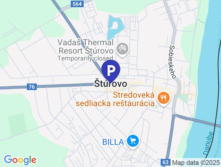 Garáž na predaj pri starej BILLE v Štúrove