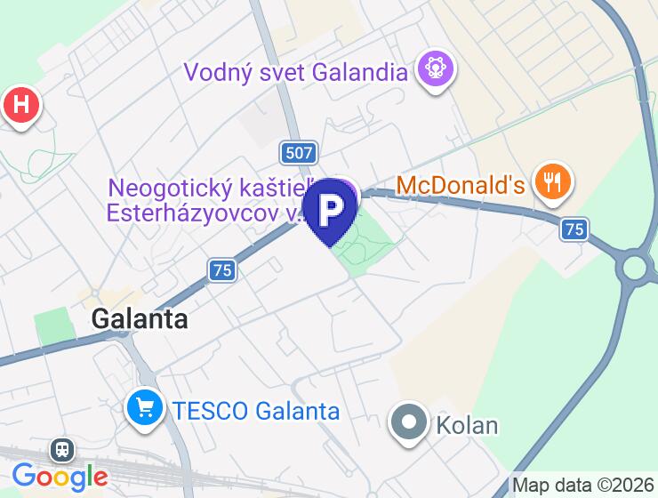 Garáž na predaj s elektrinou v Galante