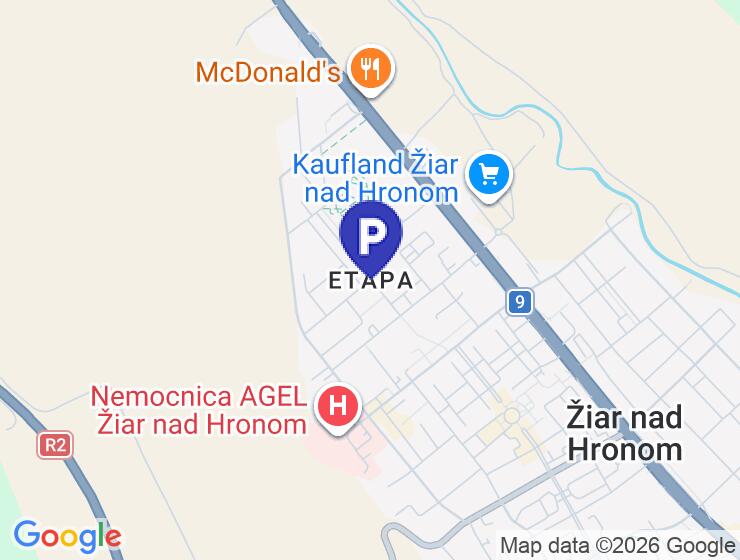 Garáž na predaj s prívodom vody v Žiari nad Hronom