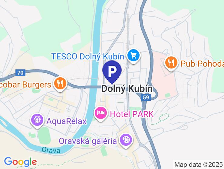 Garáž na predaj v centre Dolného Kubína