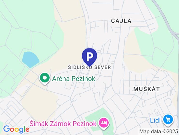 Garáž na predaj v garážovom dome na sídlisku Sever v Pezinku
