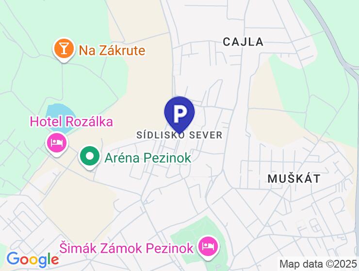 Garáž na predaj v garážovom dome na sídlisku Sever v Pezinku