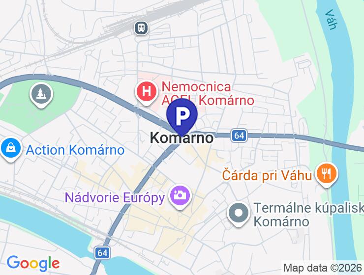Garáž na predaj v Komárne s rozlohou 21 m²
