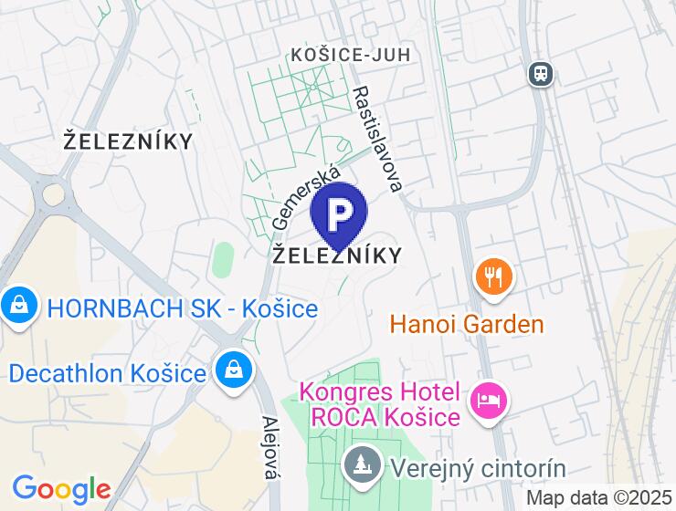 Garáž na predaj v Košiciach - Juh, ul. Krakovská