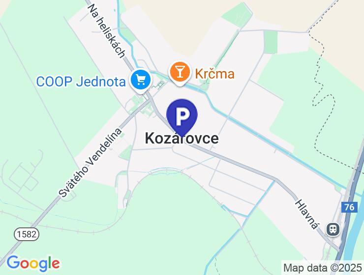 Garáž na predaj v Kozárovciach s elektrinou
