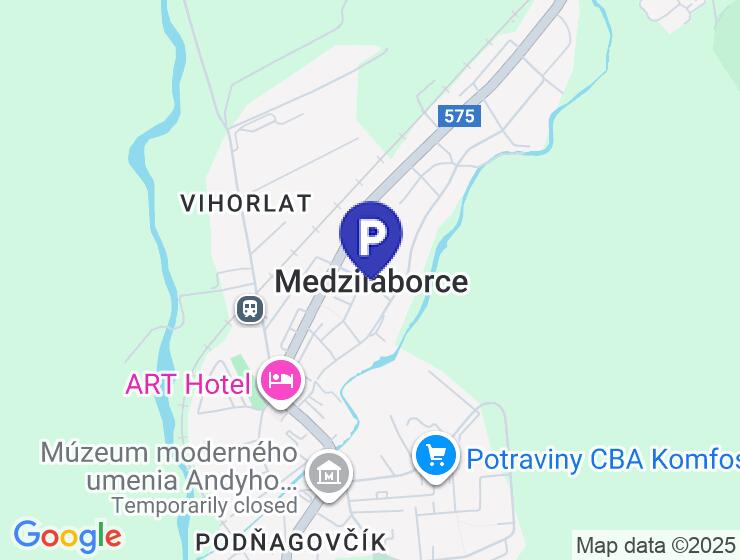 Garáž na predaj v Medzilaborciach, sídlisko Vrch