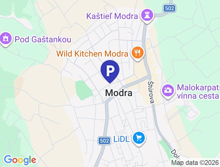 Garáž na predaj v Modre na Starom ihrisku