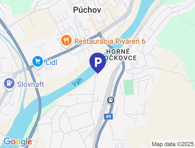 Garáž na predaj v Púchove - 18m2, elektrina, uzamykateľný dvor