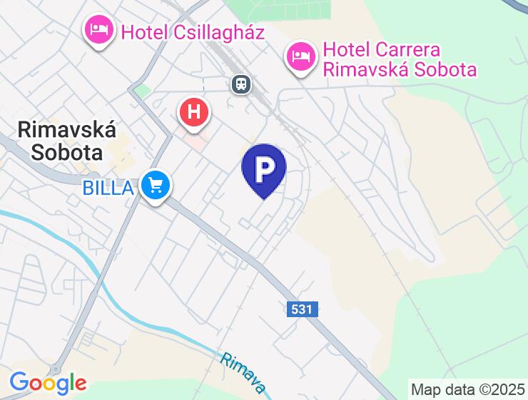 Garáž na predaj v Rimavskej Sobote na Rožnavskej ulici