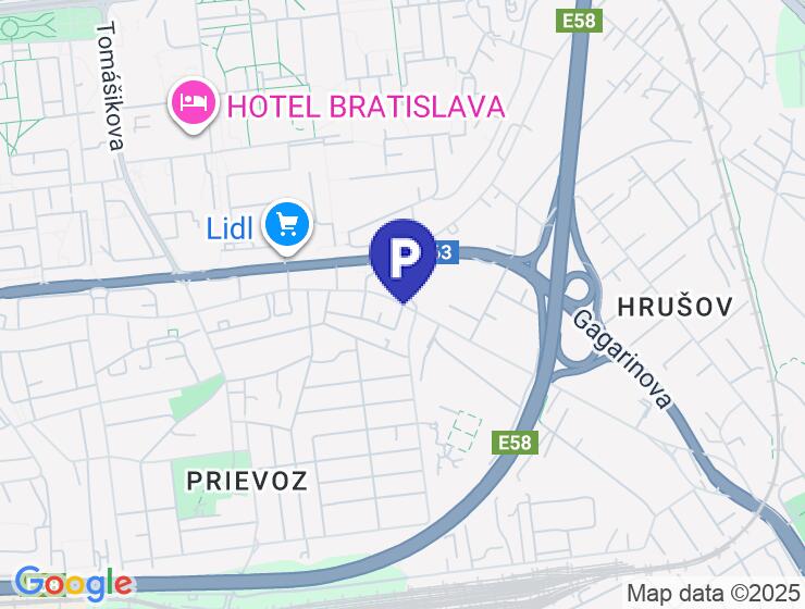 Garáž na predaj v Ružinove na Mierovej ulici
