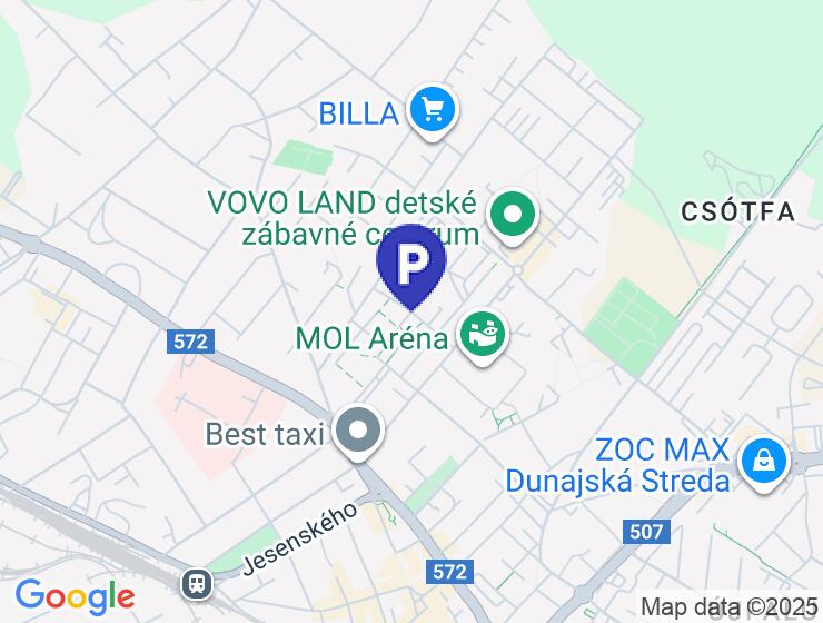 Garáž na predaj v sídlisku Boriny, D. Streda